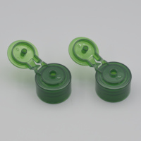 Bouteilles d'emballage de gel douche de couverture en plastique PP de shampooing à toit plat de forme unique 20mm 24mm 28mm capuchon supérieur anti-goutte à goutte
