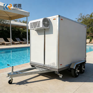<span class=keywords><strong>Remolque</strong></span> Refrigerado Móvil Pequeño, Caja Congeladora, Refrigerador para Camión de Comida, <span class=keywords><strong>Remolque</strong></span> Refrigerado para Cerveza - Product Image 4