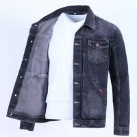 Veste en Jean Rétro Printemps et Automne, Marque de Mode Homme, Veste Cargo Tendance, Version Coréenne, Vêtement Décontracté Slim