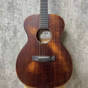 <span class=keywords><strong>Guitar</strong></span> Acoustic chất lượng cao toàn gỗ Mahogany nguyên khối <span class=keywords><strong>41</strong></span> <span class=keywords><strong>inch</strong></span>, mặt sau/tay cầm bằng gỗ hồng sắc, mặt đàn bằng gỗ hồng sắc mờ, bán buôn - Product Image 1