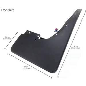 Garde-boue accessoire d'extérieur de voiture pour la Ranger, 2012 — 2021, garde-boue, rabat évasé - Product Image 2