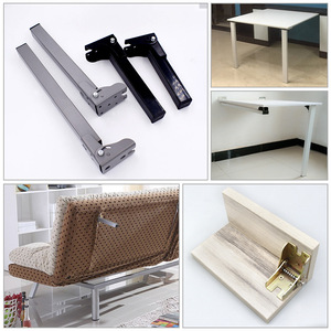 Ming Xin Modern 90 Degree Self Locking <b>Folding</b> Hinge for Furniture Table Chair Legs Cold Rolled Steel Surface Mount - Product Image 3