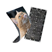 Module LED souple et flexible, écran LED incurvé, murs vidéo LED OEM, module LED P2.5, écran LED flexible extérieur, panneau LED P2.5