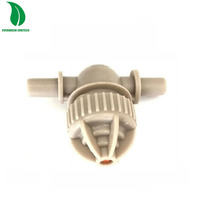 Dispositif anti-goutte pour serre, buse d'irrigation suspendue connectée à un tuyau d'arrosage de 7 mm ou à l'eau, utilisant un système d'irrigation micro.