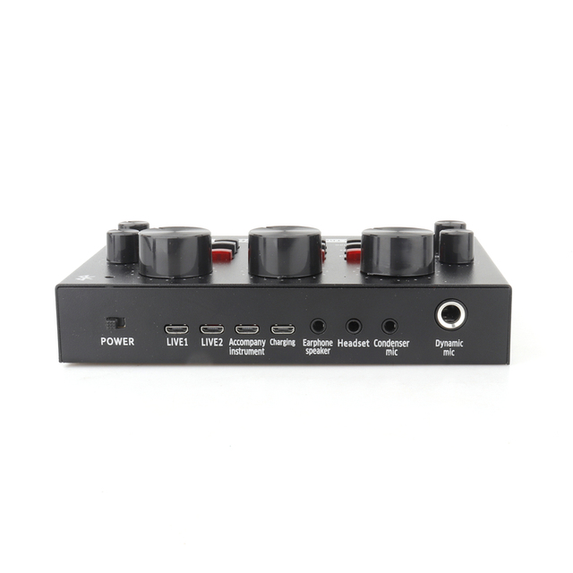 Lane V8s Bm800 Condenser Microphone Set Microphone Set With Sound Card Sound Card for Recording Studio Full Set