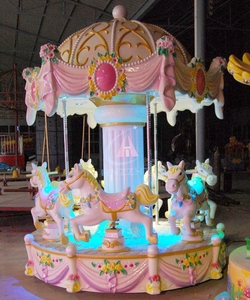 Mini Kids Carrusel Ride Playground Parque de Atracciones/Mini Carrusel Merry <span class=keywords><strong>Go</strong></span> Round para la venta - Product Image 5