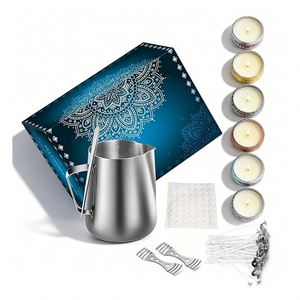 Collection de bougies en boîte métallique de luxe – Mélange de parfums naturels – Promotion de détail – Sélection de fêtes - Product Image 5