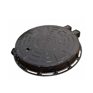 Premium Quality Manhole Cover Ductile Cast Iron D400 China Foundry Direct Supply ISO Certified Making Hydraulic Press Machine LW - Product Image 1