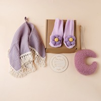 Coffret cadeau pour bébé nouveau-né, ensemble essentiel pour bébé, ensemble de bain pour enfants, cadeau pour nouveau-né fille et garçon pour la fête prénatale