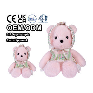 कस्टम थोक प्यारा थोक वस्त्र टेडी भालू गुड़िया आपके अपने स्वयं के स्टहुए पशु खिलौना टेडी भालू प्लश खिलौने बनाते हैं - Product Image 1