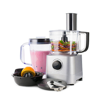 Hachoir Mixeur Broyeur Alimentaire OEM ODM 550W 800W 1.4L avec 3 Disques Accessoires, Vitesse Variable, Vente en Gros Usine, Logo Personnalisé CE CB