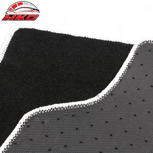 Tapis de sol pour Volkswagen ID.4 4DR 21-25, tapis de sol en velours noir avec bordure blanche, 4 pièces - Product Image 4