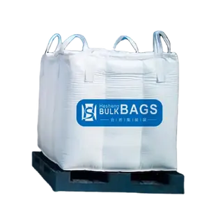 Hesheng Factory outlets high quality 800kg Grain big pp loop 2 ton sand bags/1.5 ton jumbo bags fibc bag made in China