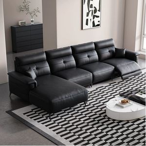 <span class=keywords><strong>Canapé</strong></span> de salon électrique en <span class=keywords><strong>cuir</strong></span> de luxe à trois places, fauteuil lounge électrique segmenté, <span class=keywords><strong>canapé</strong></span> modulaire - Product Image 1