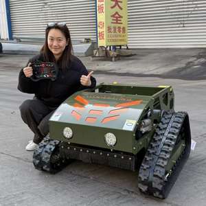 Cortadora de césped multifunción con control remoto, con <span class=keywords><strong>carrito</strong></span> remolcable y bolsa recolectora de césped - Product Image 2