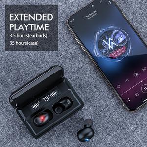 DODOUP T8 Écouteurs intra-auriculaires portables étanches pour sports et jeux avec microphone - Product Image 6