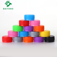 Bouchon de bouteille d'eau coloré en plastique 28mm bouchon à vis Pco 1881 bouchon en plastique