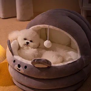 Waterproof Washable Multi-function Warm Cool Soft Faux Fur Plush Pet Dog Cat Bed Mat Blanket House