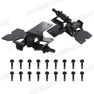 Jiansen Hot Bán Nhiệm Vụ Nặng Nề Trang Trí Cửa Cổng Phần Cứng Hàng Rào Cổng Bản Lề Có Thể Điều Chỉnh Tự Đóng Cửa Trang Trại Cổng Bản Lề - Product Image 1