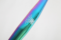 Guidon 31.8*780mm AM XC DH vtt vélo Rise guidon arc-en-ciel route montagne AM DH vélo titane guidon vélo 800mm