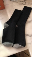 Faites votre propre logo Design personnalisé Chaussettes de travail à compression rembourrées Femmes pour bottes à bout en acier Travail Suce Cadeaux