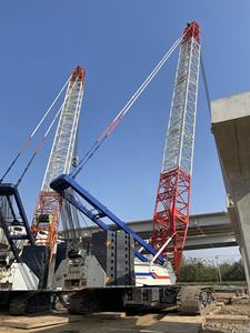 Grúa sobre orugas usada Zoomlion ZCC5000 de 500 toneladas y alta rentabilidad - Product Image 6