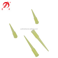 Embouts de pipette en plastique micro gradués jaunes 300ul pour Gilson Qingyun
