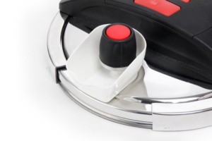 Cuisinière à pression commerciale en acier inoxydable de haute qualité, équipement de cuisine écologique avec poignée pliable - Product Image 5