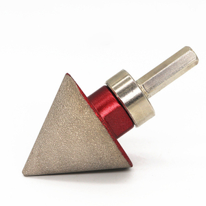 Disco de Diamante para Biselado, Broca Cónica, Escariador con Rosca M14, para Ampliar, Dar Forma Redonda, Biselado, Recorte de Azulejos, Cerámica y Mármol - Product Image 4