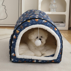 Excelente Cama <span class=keywords><strong>para</strong></span> Mascotas, Espaciosa, <span class=keywords><strong>de</strong></span> <span class=keywords><strong>Tela</strong></span> Invernal, Ecológica, Resistente y Cómoda, <span class=keywords><strong>para</strong></span> <span class=keywords><strong>Perros</strong></span> y Gatos, <span class=keywords><strong>para</strong></span> Dormir, Jugar y Uso Doméstico - Product Image 5