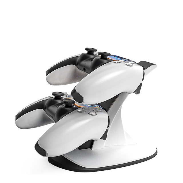 Professional Dual P5 Game Controller Charging Dock Station ABS Material PS Compatible OEM/ODM Custom Logo Bulk Orders for B2B