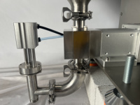 Machine de remplissage semi-automatique à pompe à engrenages volumétrique pour huile de cuisson, bouteilles de parfum, shampoing, détergent, sachets, dosage servo