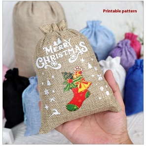 Sacs en <span class=keywords><strong>jute</strong></span> personnalisables 10*14cm avec cordon <span class=keywords><strong>de</strong></span> serrage, réutilisables, petits sacs <span class=keywords><strong>de</strong></span> courses en <span class=keywords><strong>toile</strong></span> <span class=keywords><strong>de</strong></span> <span class=keywords><strong>jute</strong></span> pour usage domestique, sacs à perruques, sac en <span class=keywords><strong>jute</strong></span> - Product Image 6