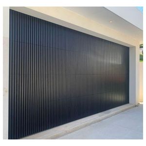 <span class=keywords><strong>Porte</strong></span> <span class=keywords><strong>de</strong></span> <span class=keywords><strong>garage</strong></span> sectionnelle en aluminium et verre sur mesure, ouverture automatique, étanche - Product Image 5