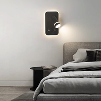 BGST USB Rechargeable LED Applique Murale 350 Degrés Rotation Fer Support Tactile Dimmable Monté Lampe de Lecture pour Chambre