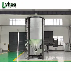 Lvhua Factory Price Stainless Steel Vertical Plastic Color Mixer Mixing Dryer Machine