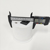 Prise de courant encastrée ronde pour bureau, 90 mm, Royaume-Uni, avec PD20W USB-C et prise RJ45 CAT6 pour la maison et le bureau