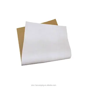Toptan 210gsm hammadde kağıt ambalaj için Kraft el işi kağıdı kaplamalı beyaz üst Kraft astar hammadde