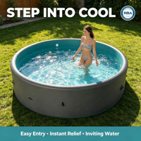 Piscine gonflable portable d'extérieur en PVC DWF de haute qualité avec coussin de siège, prix d'usine OEM/ODM