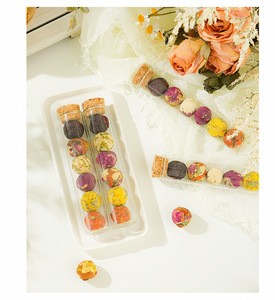 Hand Made Blooming <b>Tea</b> Wholesale Test-tube Package Flowering Blooming <b>Tea</b> Ball Flavored <b>Tea</b> High Quality Chinese Hot Drinks - Product Image 5