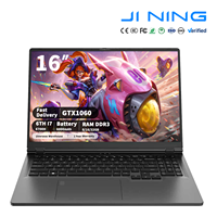 Ordinateur portable de jeu 16 pouces personnalisé avec logo, Intel Core i7-6700H, GTX 1060 6 Go, haute performance, version anglaise (RU), OEM, vente en gros, en stock