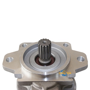 Chargeuse sur pneus Pompe triple pilote WA300L-1 WA320-3 705-55-24130 Pompe hydraulique à engrenages à 3 étages pour remplacement Komatsu - Product Image 4