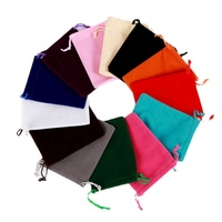 Mini microfibre avec Logo personnalisé, pochettes en velours à cordon de serrage, bijoux, emballage pour cadeaux, vente en gros, pièces
