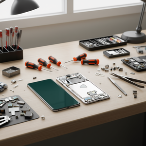 Pantalla LCD y Táctil Original Completa para Samsung Galaxy S21 5G G991B Plateado Blanco - Product Image 3