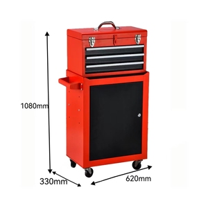 Metal Professional Toolbox Available Lockable and Removable Combined <strong>Tool</strong> Cabinet for Auto Mechanics and Machine Shops - Product Image 3