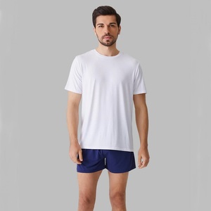 Tốt Nhất Bán Tre Rắn Crew Cổ Tùy Chỉnh T Áo Sơ Mi Crewneck Đồng Bằng Người Đàn Ông Của T-Shirts Thiết Kế Áo Sơ Mi Áo Sơ Mi Cho Nam Giới - Product Image 4