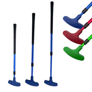 Putter de golf réglable couleur personnalisée <span class=keywords><strong>Mini</strong></span> putter à double face tête en caoutchouc Golf pratique Club Putter pour enfants - Product Image 1