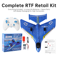Avion télécommandé RC pour débutants, hydroavion terrestre et aquatique en mousse EPP, 1 batterie, kit de démarrage