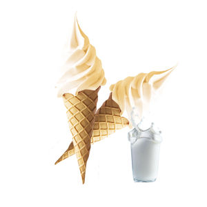 Poudre de crème glacée molle de qualité supérieure, saveurs chocolatées et fruitées, usage commercial, base de dessert crémeuse et lisse, mélange de sucre 20 Brix, facile à dissoudre - Product Image 3