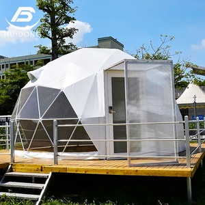 Tente ronde imperméable de dôme de couverture de PVC de structure métallique avec la fenêtre en <span class=keywords><strong>baie</strong></span> claire - Product Image 4